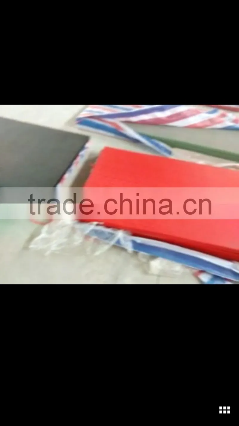 Blue Red Grey Black color waterproof PU sponge judo mat 5cm