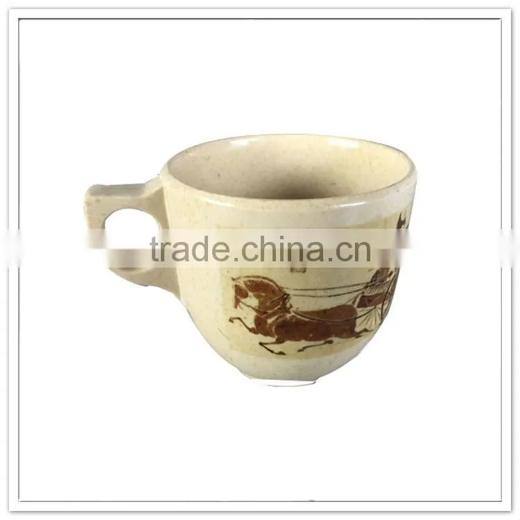 High quality printing small customized melamine drinking mug