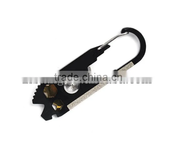 Creative outdoor present 20 in 1 portable Key Knife Pocket Tool