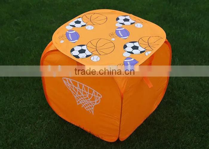 polyester laundry basket folding laundry hamper