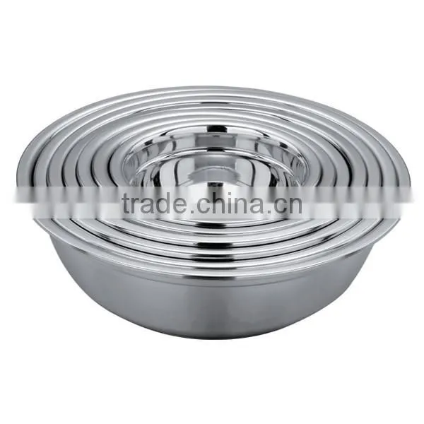 Hot Sale Round Stainless Steel dinner soup plate