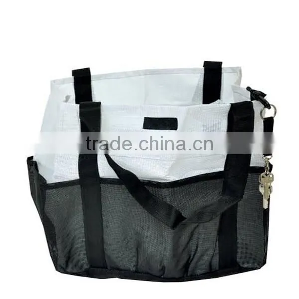 Family Travel Stylish Beach Mesh Tote Bag