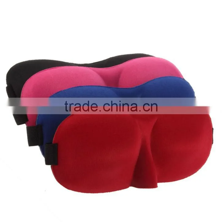 Hot Sale Travel Rest 3D Sponge EyeShade Sleeping Eye Mask Cover Sleep Blindfolds For Health Care To Shield The Light Black