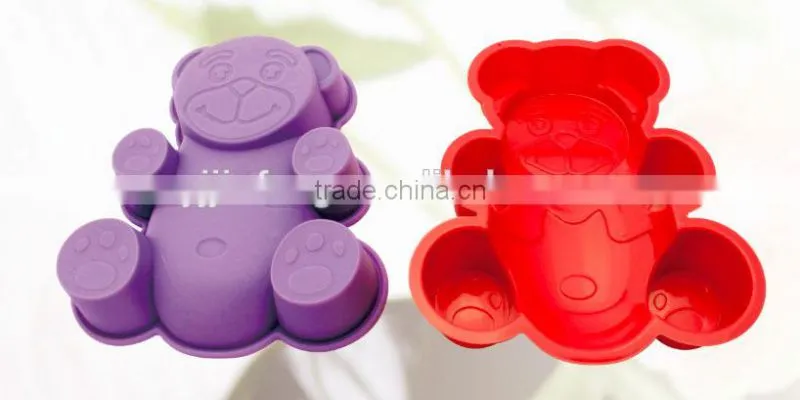 Silicone Baking pans in rabbit shape/Silicone Cake Moulds cake pan