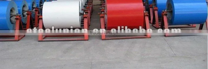 Galvanised color coated steel coil(factory)
