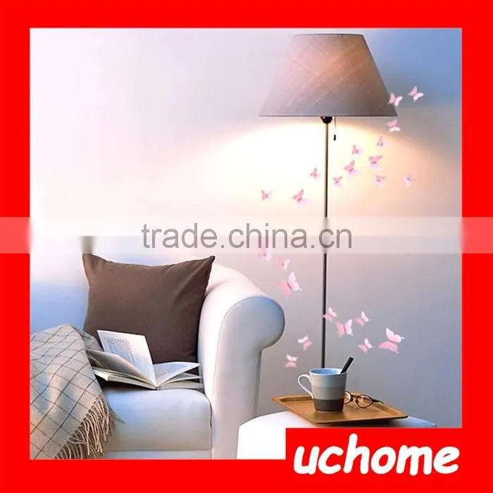 UCHOME Wall Art Mirror Sticker High Quality Butterfly Mirror Decorative Wall Sticker
