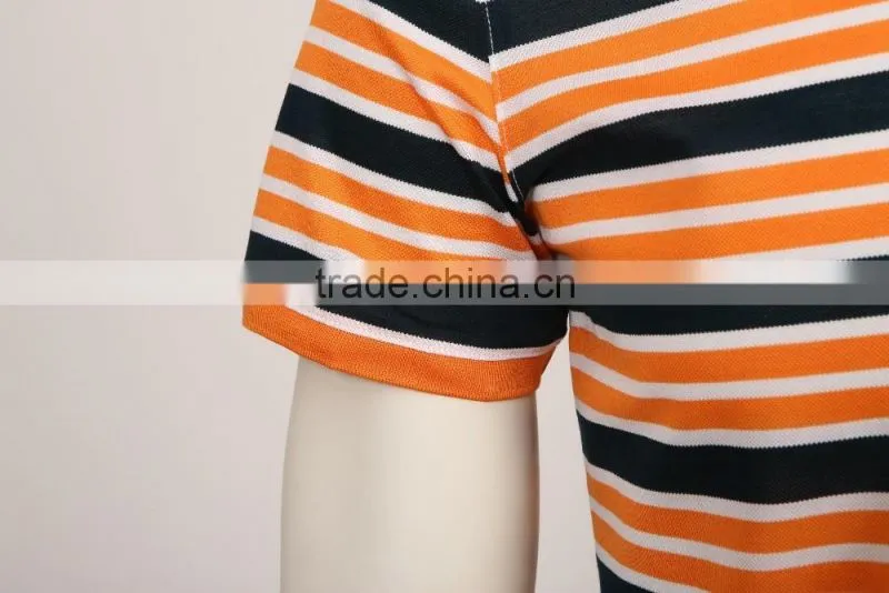 100%cotton custom striped t shirt