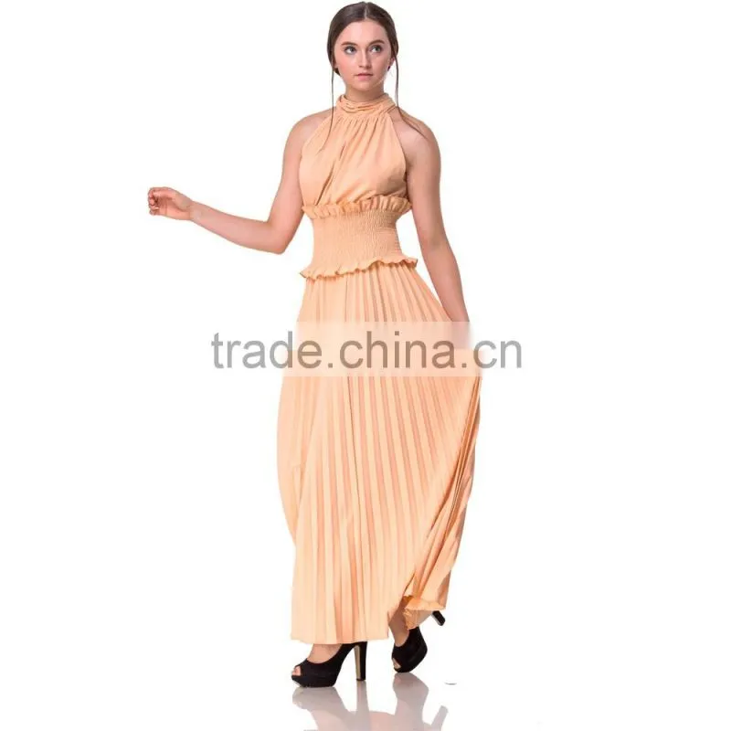 2017Guangzhou Domin fashion manufacturer latest maxi evning dress