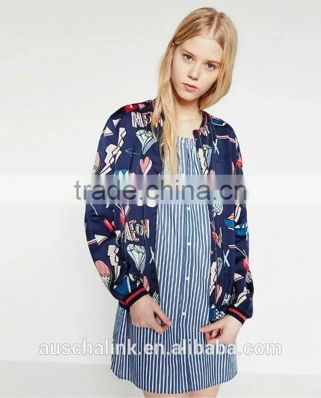 best selling custom cheap girls baseball jacket wholesale 2016
