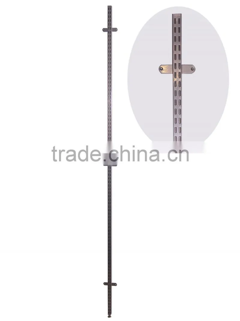 Double layer slotted square tube