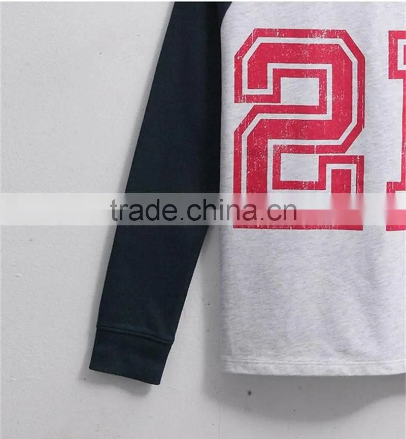 fashion boy print digital two-piece dress sport hoodies without hood