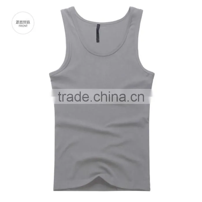 Hot Sale Mens Tank Top Slim Athletic Muscle Tank Top for Sports