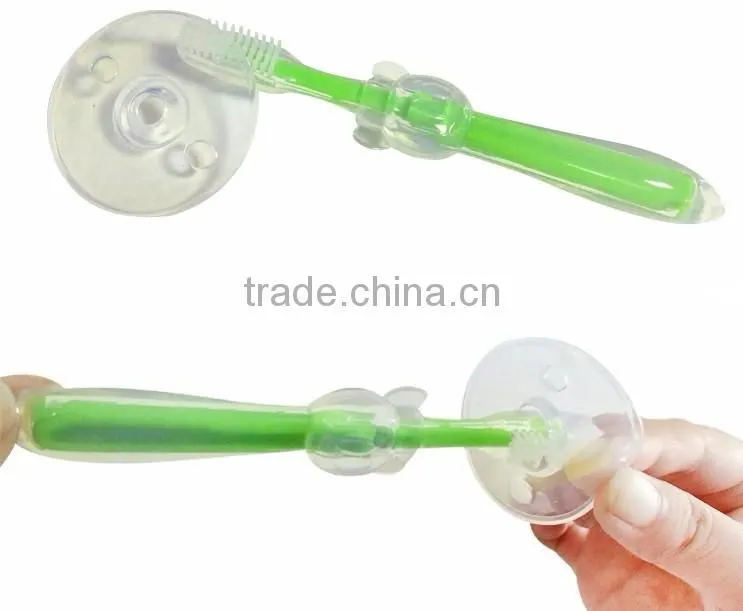 teething toothbrush baby silicone plate toothbrush baby play toothbrush