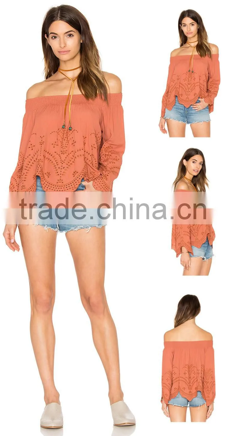 Latest Casual down Blouse Design Pictures