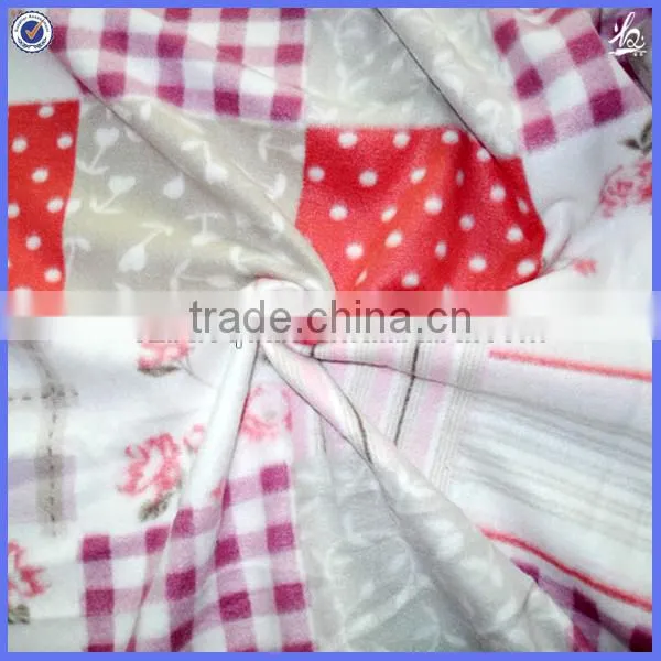 micro plush fleece blanket/children packing blanket