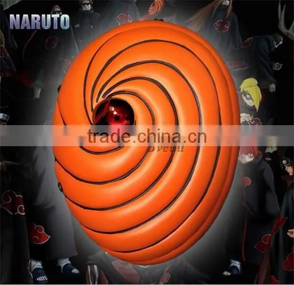 Wholesale Resin Mask Cosplay Party mask Naruto Uchiha mask Halloween Cosplay Costume Accessory
