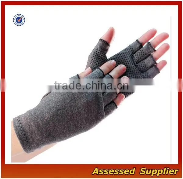 FXS092/ Custom compression arthritis gloves with grippers
