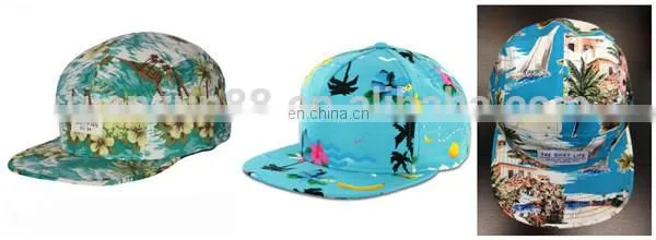 Cheap Flower 5 Panel Snapback Hats Hat Caps Cycle Rider Outdoor