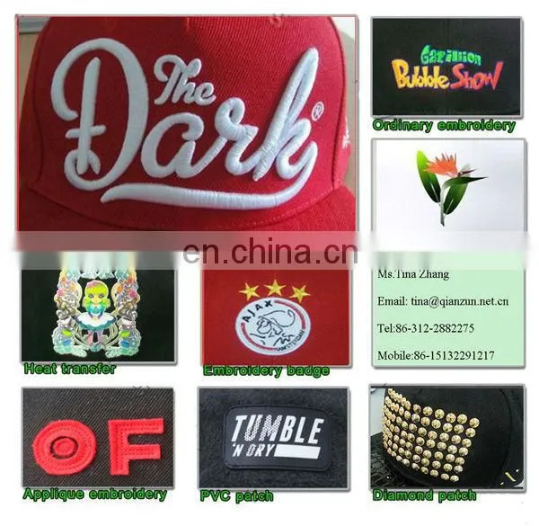 Customized Blank 5 Panel Camp Cap