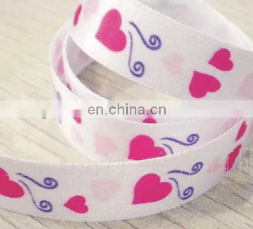 30mm print flower ribbon