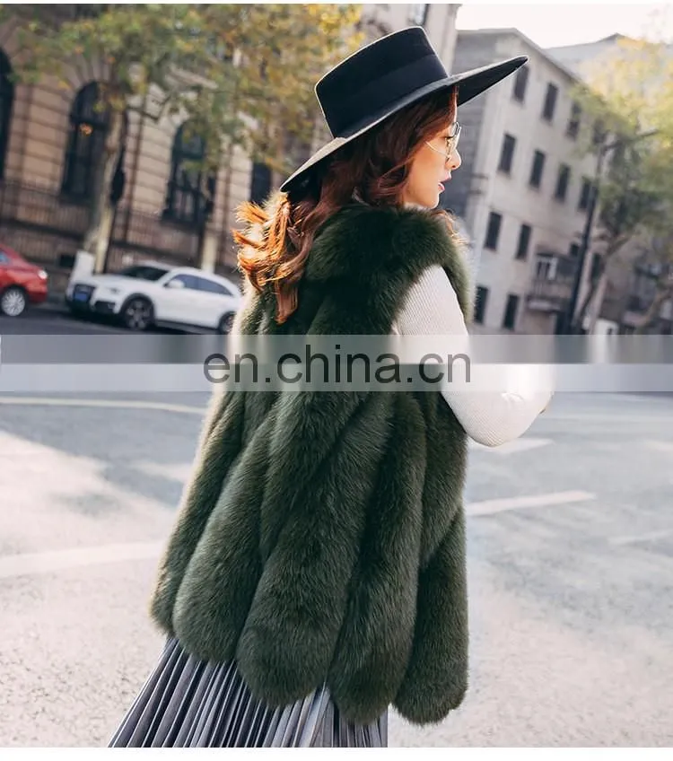 2016 Fashionable and Comfortable Women Vest Girl Apparel Natural Real Fur Vest