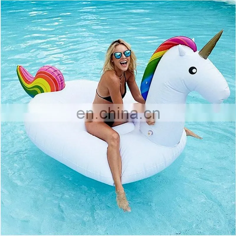 Promotional inflatable unicorn pool float