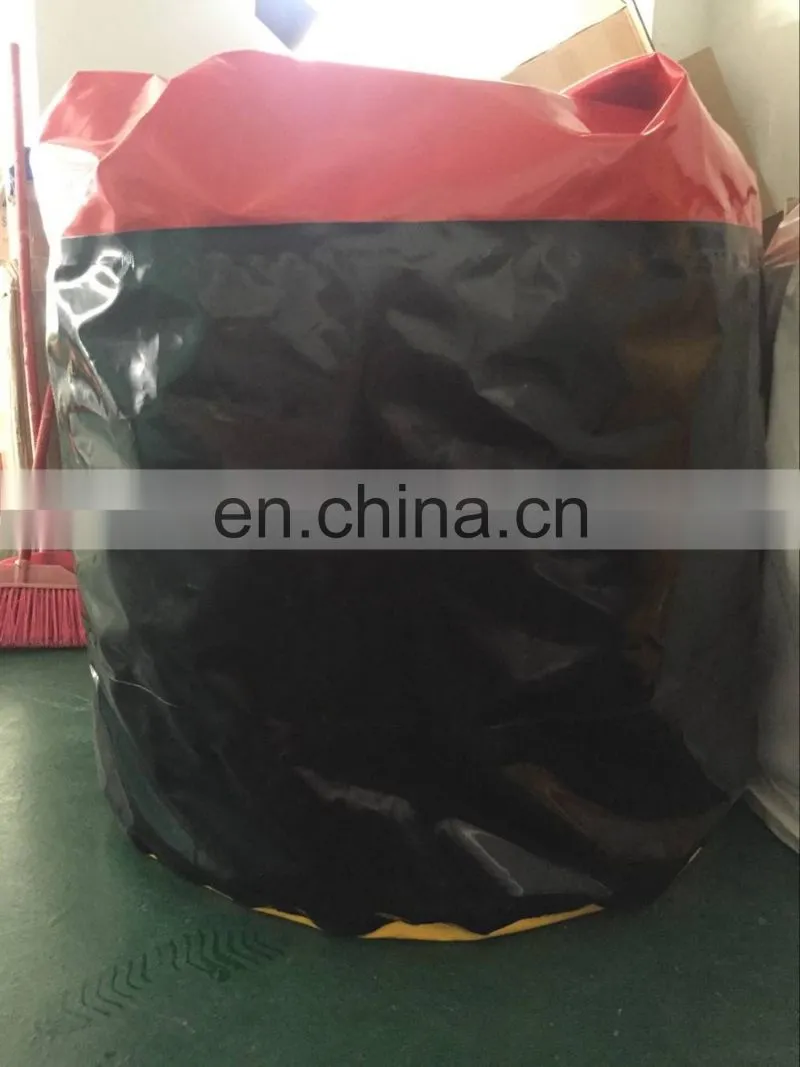 HI good quality durable pvc sports flooring black and red inflatable zorb ball race track