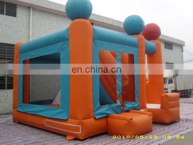 Inflatable with slide bouncer inflatable amusing animal boat jumper combo