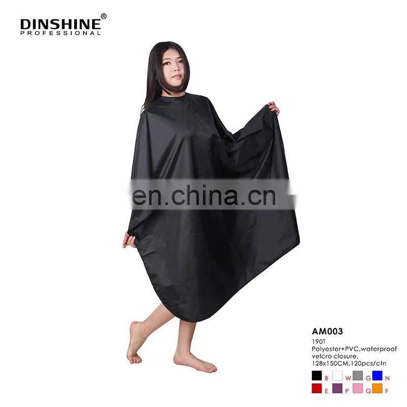 2017 professional water repellent static free cutting cape for barber