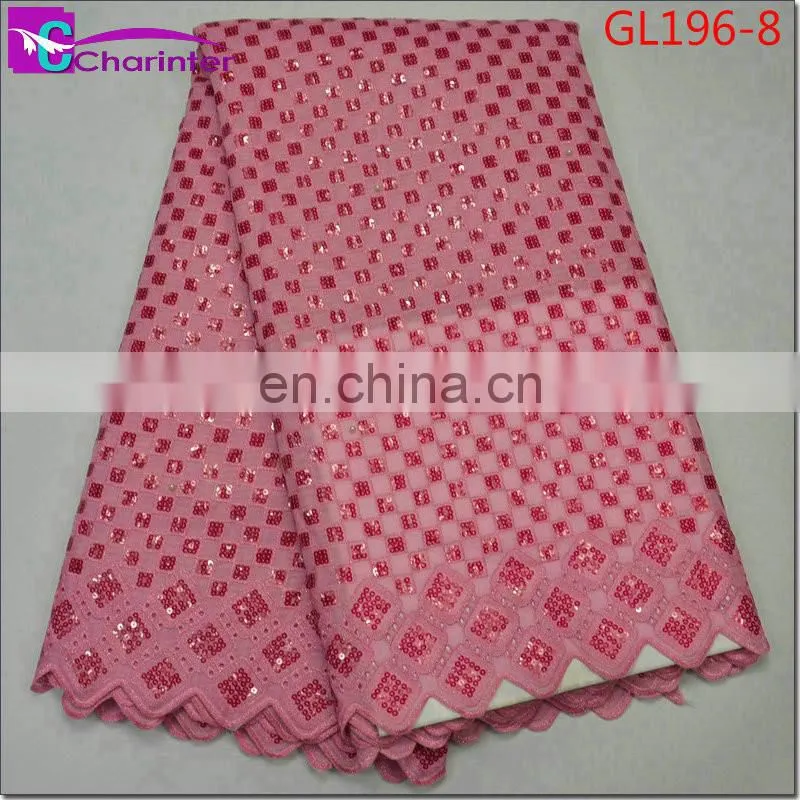 High quality african french organza lace GL196