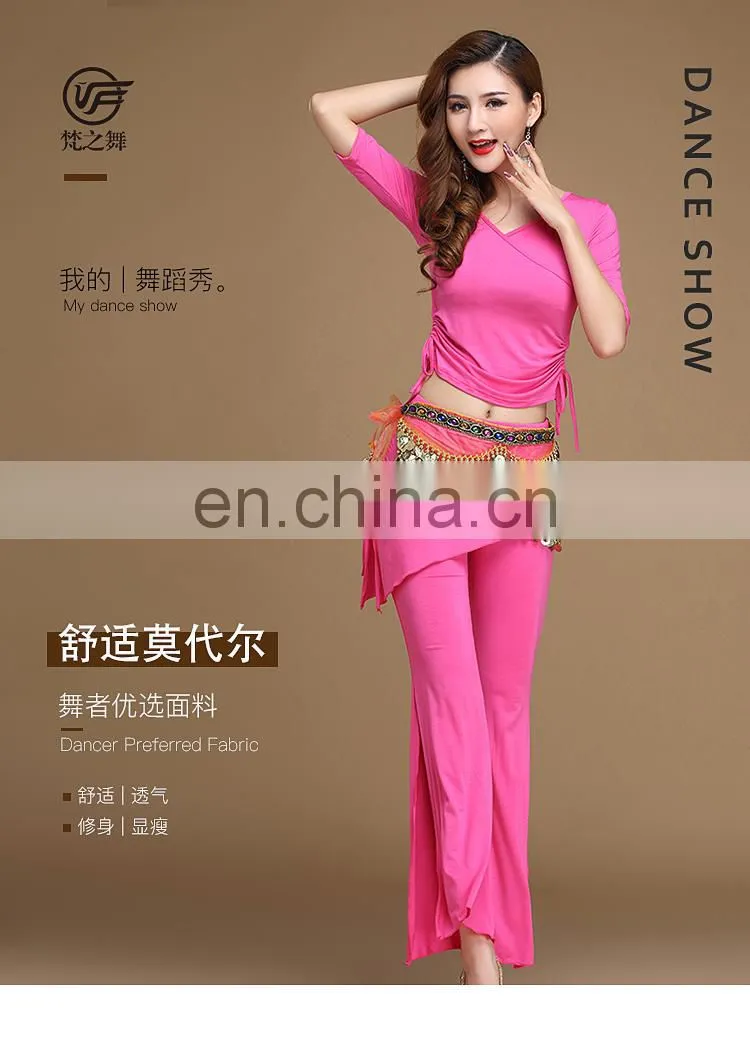T-5181 Indian modal fabric lady belly dance costumes