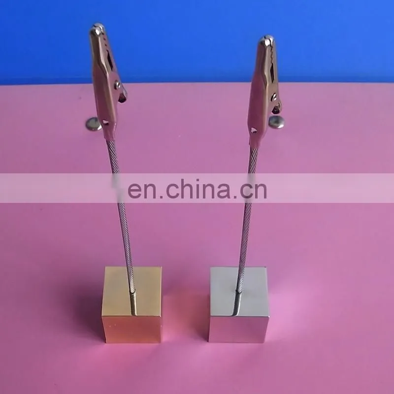 embossed logo custom memo clip, hot sales photo memo clips