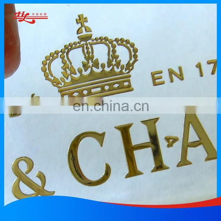 Factory Supply Scratch Off wholesale metal sticker
