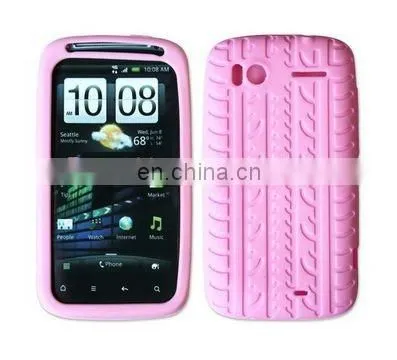 Blue Transparent Mobile Skin Case