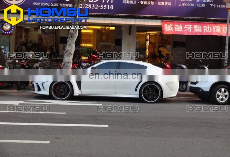 Auto parts MS design style carbon fiber / fiber glass front bumper body kit for porsch-e panamera 970 2010-2013