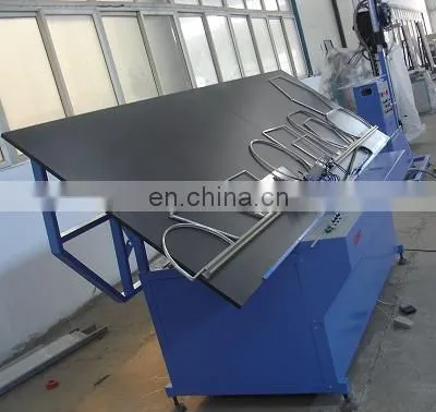 Dubble glass production line machine Vertical dubble glass flat press machine