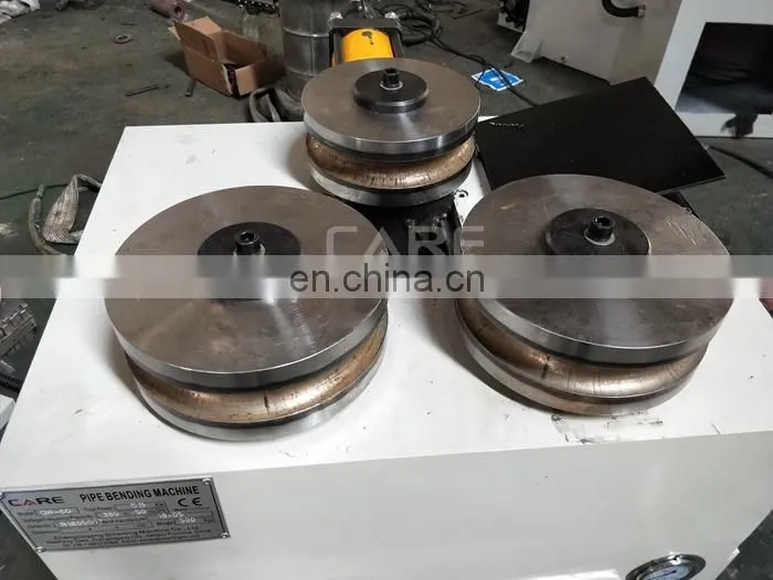 Vertical type hydraulic 3 roll tube bending machine for big radius