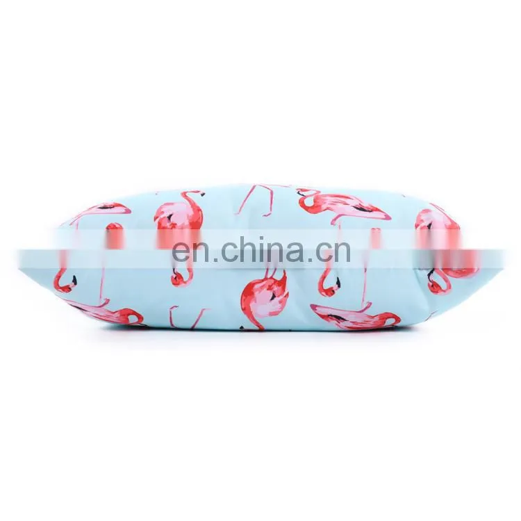 Watercolor blue Flamingo Home Decor Sofa Car Seat Decorative Cushion Cover Pillow Case