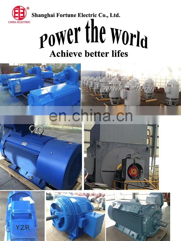 200 500 1000 2000 KW electrical dc motor price