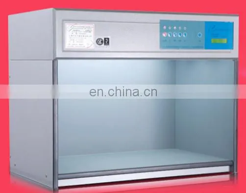 4 light sources D65, TL84, UV, F/A D65 light booth color assessment cabinet