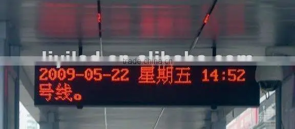 taxi top LED advertisng sign
