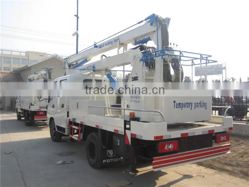 14-16m hydraulic ladder with vehicle