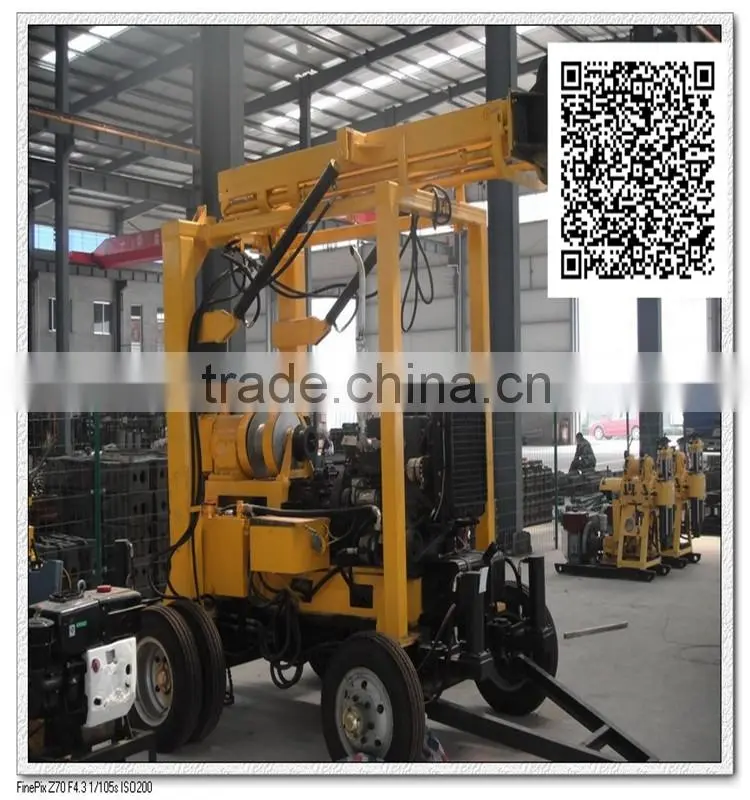 10% save price water well 4-wheel mobile water well and exporation drilling rig XYX-3