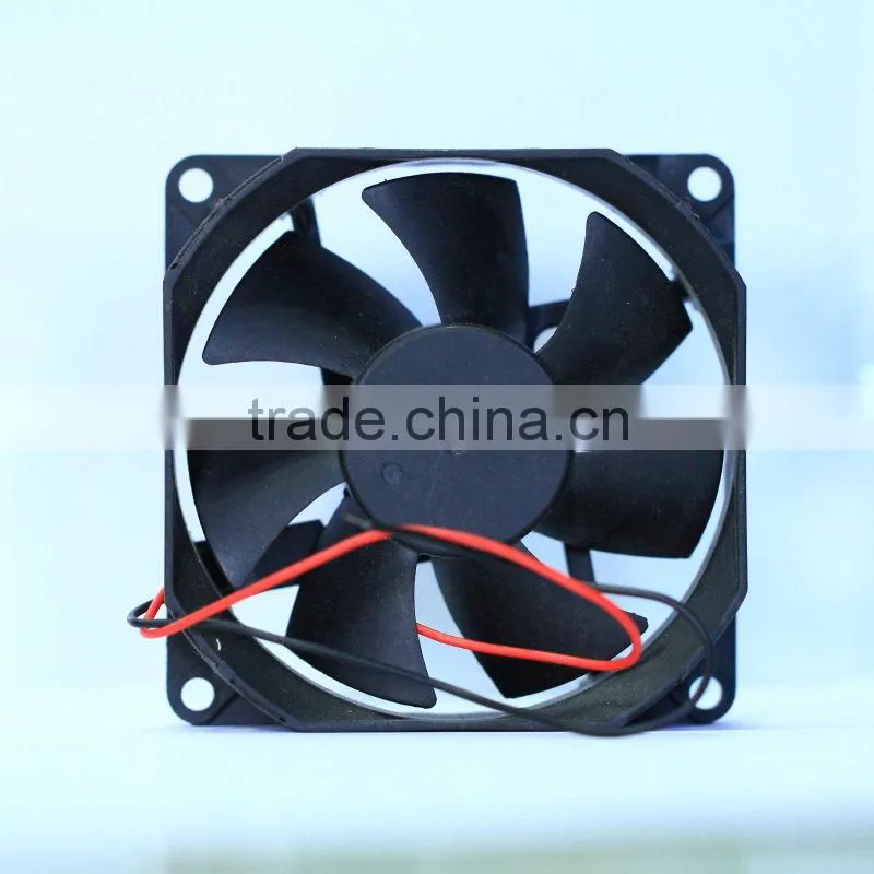 low noise cooling fan 12v 24v 80*25mm