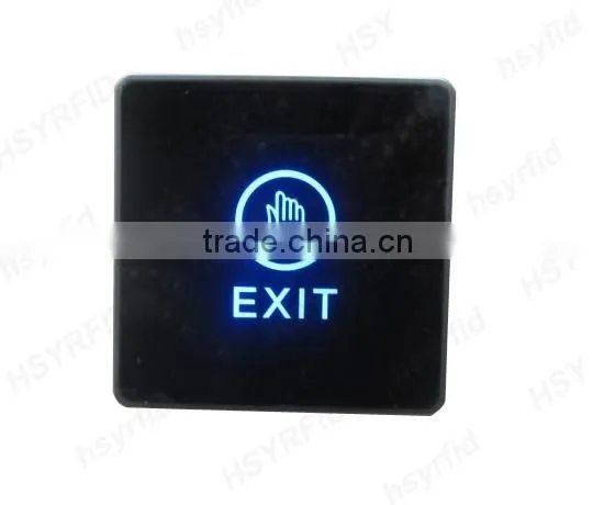 Touch panel security exit push button door switch with high quality