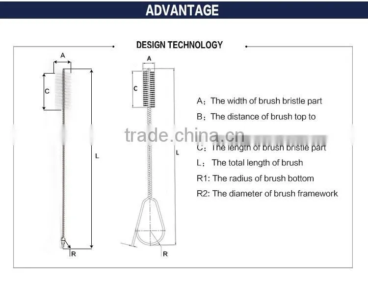 Fcatory direct selling stainless wire brush polishing for machine