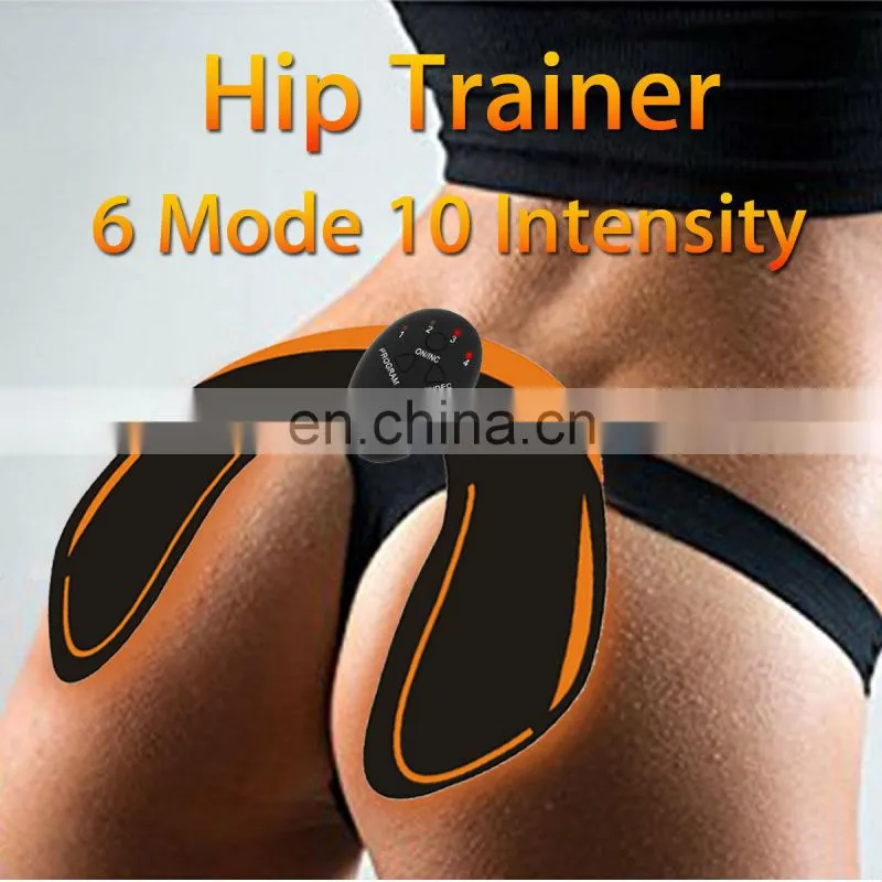 Electric body slimming massager toner trainer compex stimulant belt wireless abs ems abdominal muscle stimulator
