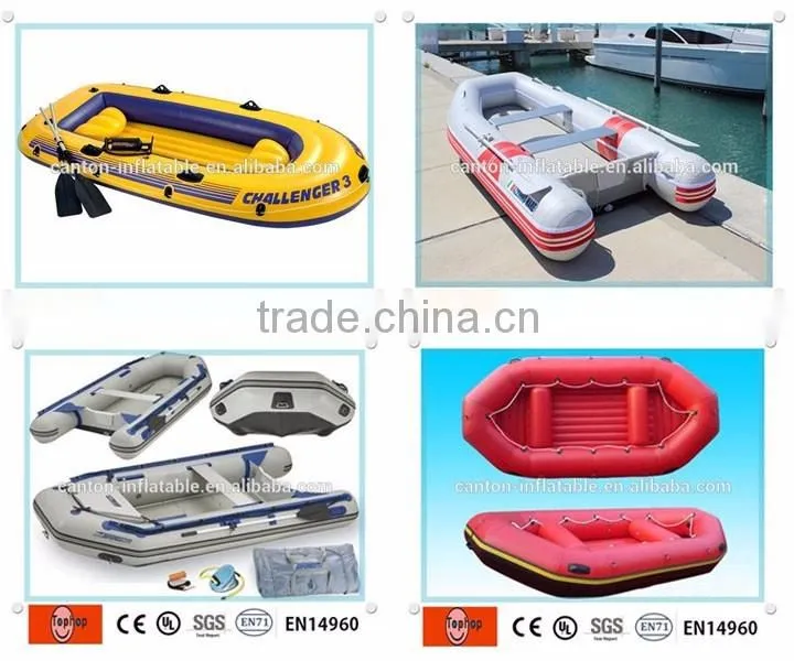 individual inflatable fishing paddle boat belly boat for fishing or water games