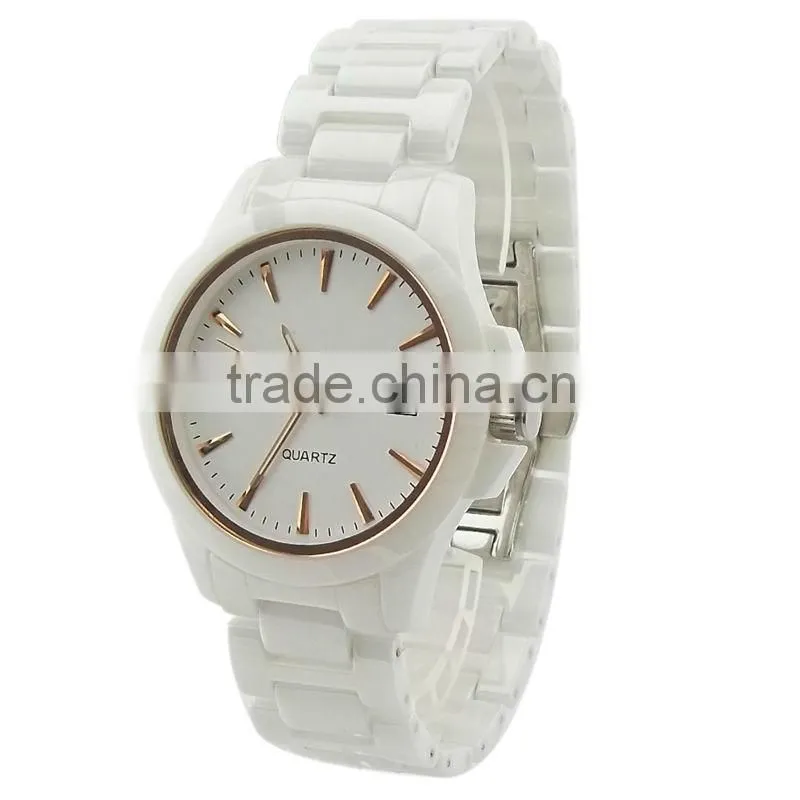 brand watch white ceramic watch unisex