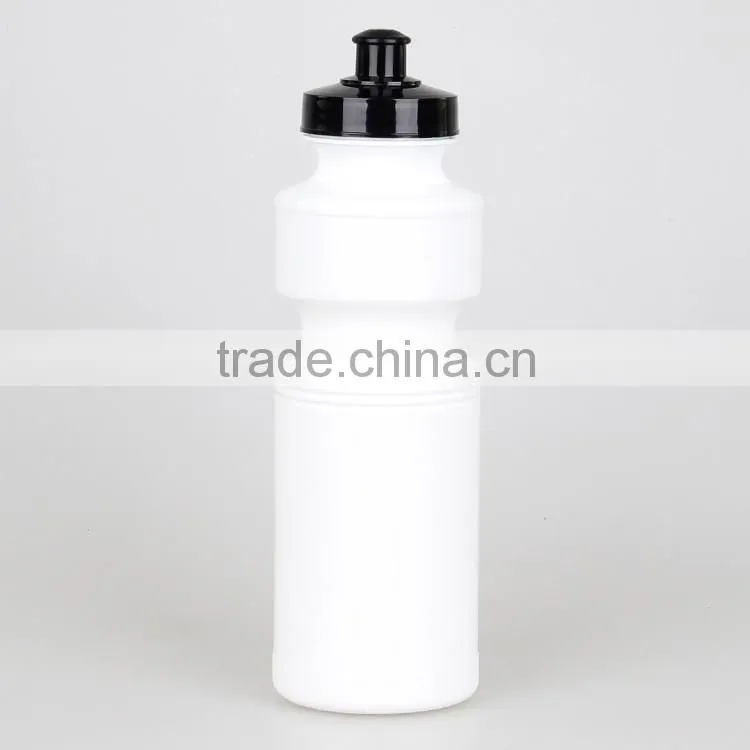 SPORTS BOTTLE /WHITE SPORTS BOTTLE BOTTLE WITH BLACK CAP